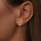 925 Sterling Silver Moissanite 0.10 Carat Earrings with Freshwater Pearl for Women
