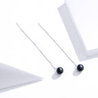 925 Sterling Silver Earrings with Quality Shell Pearl for Women
