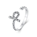 925 Sterling Silver Oxidized 2.2mm Ring for Women