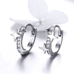 S925 Sterling SilverCZ Earrings for Women