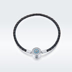925 Sterling Silver Nan Style Bracelet Size 17.0