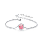 925 Sterling Silver Bracelet 150mm with CZ and Resin
