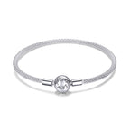 925 Sterling Silver SCB Bracelet Size 17.0cm