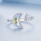 925 Sterling Silver Ring with Pavé Setting CZ in 1.9mm Width for Women