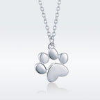 925 Sterling Silver Necklace with SCN Pendant 1.5x1.4cm for Women