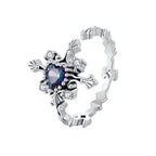 925 Sterling Silver Pavé Setting CZ Ring for Women