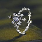 925 Sterling Silver Pavé Setting CZ Ring for Women