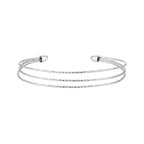 925 Sterling Silver White Gold Plated Bracelet for Women