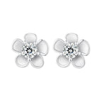 S925 Sterling Silver 3.00 Carat Moissanite Earrings for Women