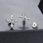925 Sterling Silver 0.30 Carat Genuine Moissanite Earrings for Women