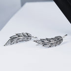 925 Sterling Silver Earrings with Pavé Setting CZ
