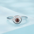925 Sterling Silver Ring with Pavé Setting CZ