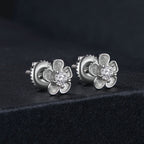 S925 Sterling Silver 3.00 Carat Moissanite Earrings for Women