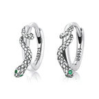 925 Sterling Silver Earrings with Pavé Setting CZ