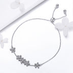 925 Sterling Silver Bracelet 22cm for Women