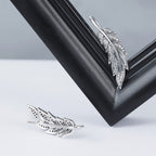 925 Sterling Silver Earrings with Pavé Setting CZ
