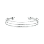925 Sterling Silver White Gold Plated Bracelet for Women