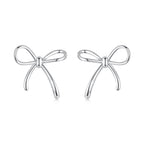 925 Sterling Silver Earrings in Oxidized Finish - Size 1.7*1.8cm for Women
