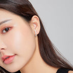 925 Sterling Silver Shell Pearl Earrings for Women