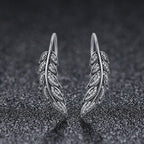 925 Sterling Silver Earrings with Pavé Setting CZ