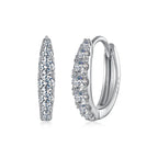 925 Sterling Silver + Moissanite Necklace for Women