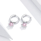 925 Sterling Silver Earrings with Pavé Setting CZ for Women