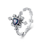 925 Sterling Silver Pavé Setting CZ Ring for Women