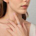 925 Sterling Silver Oxidized Silver 0.7cm Swing Rings for Women