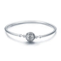 925 Sterling Silver SCB Bracelet Style Nan Size 17.0 for Women