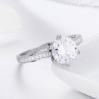 925 Sterling Silver Ring Size 6 for Women