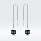 925 Sterling Silver Earrings with Quality Shell Pearl for Women
