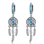 925 Sterling Silver Oxidized Silver Pavé CZ Earrings for Women, Size: 4*1 cm