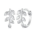 S925 Sterling Silver Earrings for Women 12x7mm
