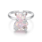 925 Sterling Silver Ring with Pavé Setting CZ for Women