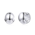 S925 Sterling Silver Platinum Plated Earrings for Women