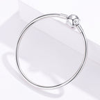 925 Sterling Silver Adjustable Bracelet Style Nan Size 17cm for Men