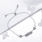 925 Sterling Silver Bracelet 22cm for Women