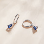925 Sterling Silver Earrings with Pavé Setting CZ