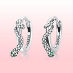 925 Sterling Silver Earrings with Pavé Setting CZ
