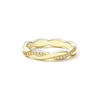 925 Sterling Silver Pavé Setting CZ Ring