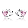 925 Sterling Silver Earrings with Pavé Setting CZ for Women