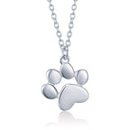 925 Sterling Silver Necklace with SCN Pendant 1.5x1.4cm for Women