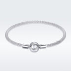 925 Sterling Silver SCB Bracelet Size 17.0cm