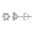 S925 Sterling Silver 2.00 Carat Moissanite Earrings for Women