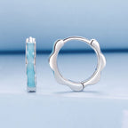925 Sterling Silver Enamel Plated Earrings for Women