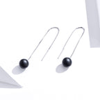 925 Sterling Silver Earrings with Quality Shell Pearl for Women