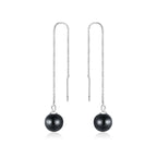 925 Sterling Silver Earrings with Quality Shell Pearl for Women