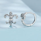 925 Sterling Silver Earrings for Women - 1.2cm