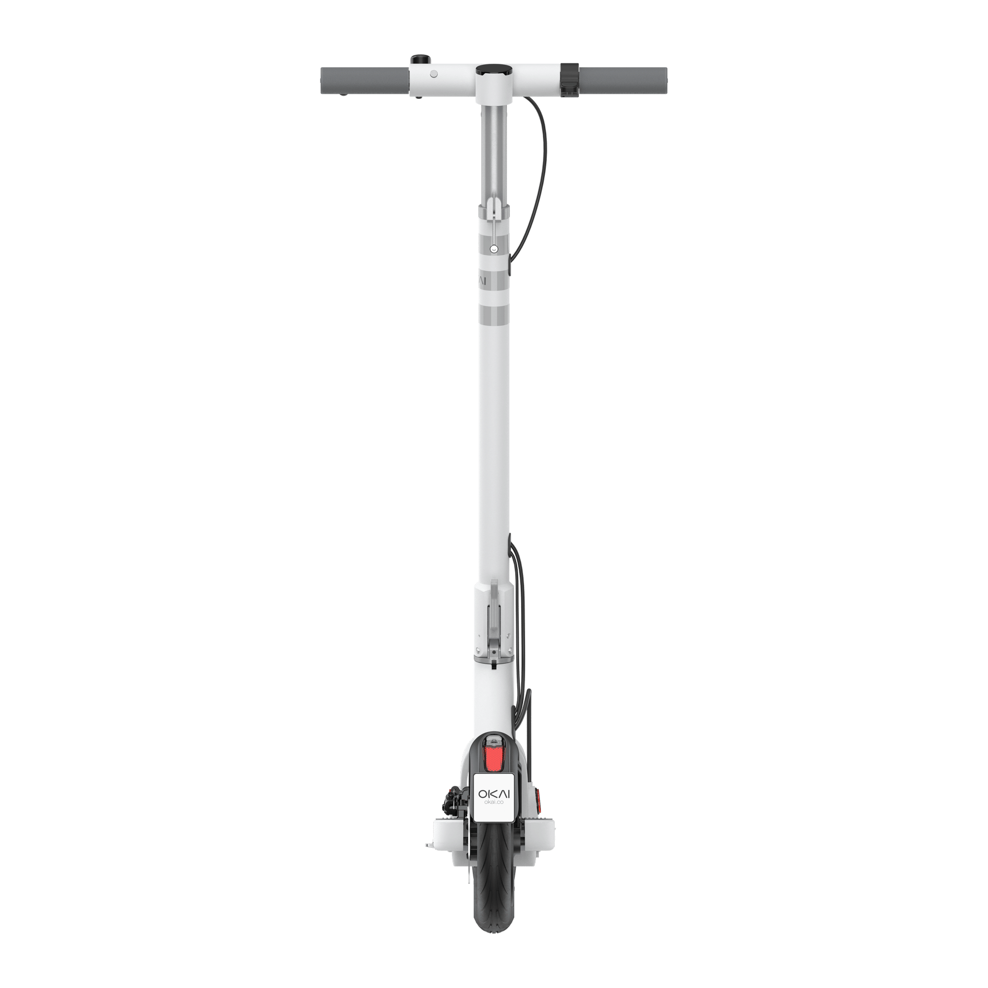 Foldable Electric Scooter w/18.6 Miles Max Operating Range &amp; 15.5 mph Max Speed ​​- White