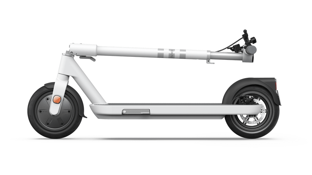 Foldable Electric Scooter w/18.6 Miles Max Operating Range &amp; 15.5 mph Max Speed ​​- White